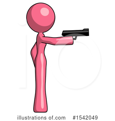 Royalty-Free (RF) Pink Design Mascot Clipart Illustration by Leo Blanchette - Stock Sample #1542049