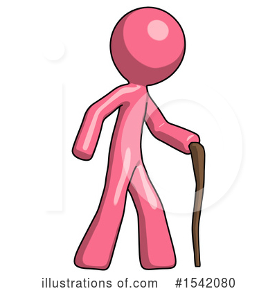 Royalty-Free (RF) Pink Design Mascot Clipart Illustration by Leo Blanchette - Stock Sample #1542080