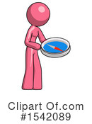 Pink Design Mascot Clipart #1542089 by Leo Blanchette
