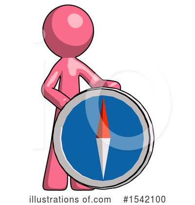 Royalty-Free (RF) Pink Design Mascot Clipart Illustration by Leo Blanchette - Stock Sample #1542100