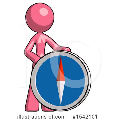 Royalty-Free (RF) Pink Design Mascot Clipart Illustration by Leo Blanchette - Stock Sample #1542101