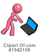 Pink Design Mascot Clipart #1542109 by Leo Blanchette