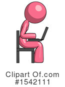 Pink Design Mascot Clipart #1542111 by Leo Blanchette