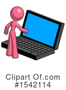 Pink Design Mascot Clipart #1542114 by Leo Blanchette