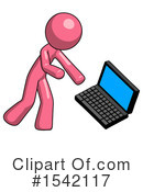 Pink Design Mascot Clipart #1542117 by Leo Blanchette
