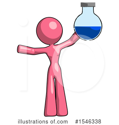 Royalty-Free (RF) Pink Design Mascot Clipart Illustration by Leo Blanchette - Stock Sample #1546338