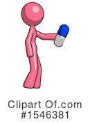 Pink Design Mascot Clipart #1546381 by Leo Blanchette