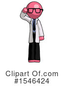Pink Design Mascot Clipart #1546424 by Leo Blanchette