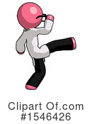 Pink Design Mascot Clipart #1546426 by Leo Blanchette