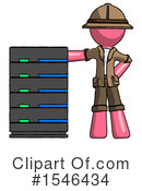 Pink Design Mascot Clipart #1546434 by Leo Blanchette