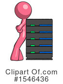 Pink Design Mascot Clipart #1546436 by Leo Blanchette