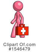 Pink Design Mascot Clipart #1546479 by Leo Blanchette
