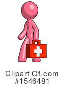 Pink Design Mascot Clipart #1546481 by Leo Blanchette