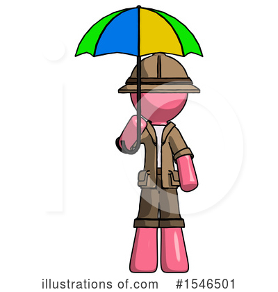 Royalty-Free (RF) Pink Design Mascot Clipart Illustration by Leo Blanchette - Stock Sample #1546501