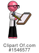 Pink Design Mascot Clipart #1546577 by Leo Blanchette