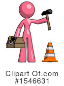 Pink Design Mascot Clipart #1546631 by Leo Blanchette