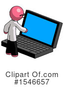 Pink Design Mascot Clipart #1546657 by Leo Blanchette