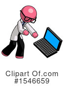 Pink Design Mascot Clipart #1546659 by Leo Blanchette