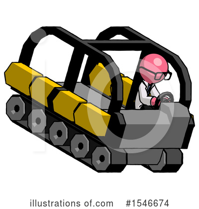 Royalty-Free (RF) Pink Design Mascot Clipart Illustration by Leo Blanchette - Stock Sample #1546674