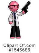 Pink Design Mascot Clipart #1546686 by Leo Blanchette