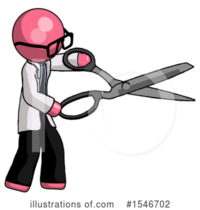 Royalty-Free (RF) Pink Design Mascot Clipart Illustration by Leo Blanchette - Stock Sample #1546702