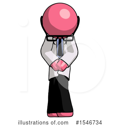 Royalty-Free (RF) Pink Design Mascot Clipart Illustration by Leo Blanchette - Stock Sample #1546734