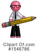 Pink Design Mascot Clipart #1546786 by Leo Blanchette