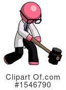 Pink Design Mascot Clipart #1546790 by Leo Blanchette