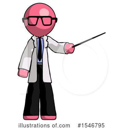 Royalty-Free (RF) Pink Design Mascot Clipart Illustration by Leo Blanchette - Stock Sample #1546795