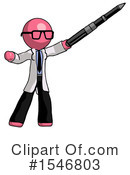 Pink Design Mascot Clipart #1546803 by Leo Blanchette