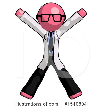 Royalty-Free (RF) Pink Design Mascot Clipart Illustration by Leo Blanchette - Stock Sample #1546804