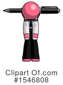 Pink Design Mascot Clipart #1546808 by Leo Blanchette