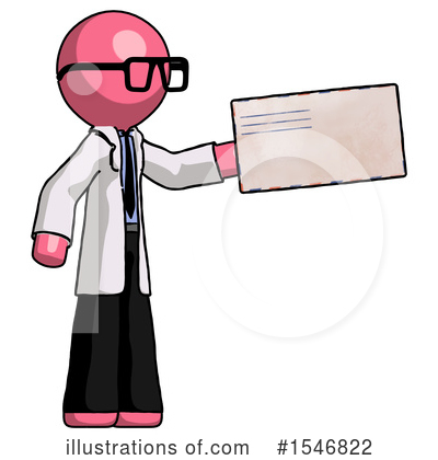 Royalty-Free (RF) Pink Design Mascot Clipart Illustration by Leo Blanchette - Stock Sample #1546822