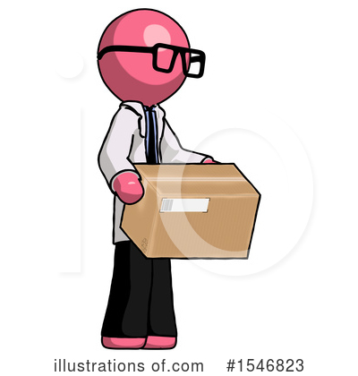 Royalty-Free (RF) Pink Design Mascot Clipart Illustration by Leo Blanchette - Stock Sample #1546823