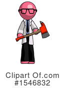 Pink Design Mascot Clipart #1546832 by Leo Blanchette
