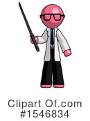 Pink Design Mascot Clipart #1546834 by Leo Blanchette
