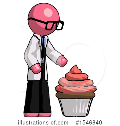 Royalty-Free (RF) Pink Design Mascot Clipart Illustration by Leo Blanchette - Stock Sample #1546840