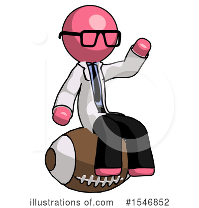 Royalty-Free (RF) Pink Design Mascot Clipart Illustration by Leo Blanchette - Stock Sample #1546852