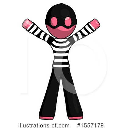 Royalty-Free (RF) Pink Design Mascot Clipart Illustration by Leo Blanchette - Stock Sample #1557179