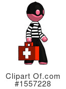 Pink Design Mascot Clipart #1557228 by Leo Blanchette