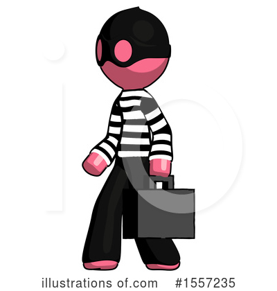 Royalty-Free (RF) Pink Design Mascot Clipart Illustration by Leo Blanchette - Stock Sample #1557235