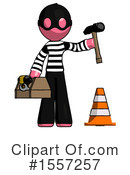Pink Design Mascot Clipart #1557257 by Leo Blanchette
