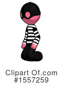 Pink Design Mascot Clipart #1557259 by Leo Blanchette