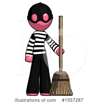 Royalty-Free (RF) Pink Design Mascot Clipart Illustration by Leo Blanchette - Stock Sample #1557287