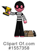 Pink Design Mascot Clipart #1557358 by Leo Blanchette