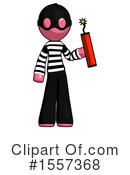 Pink Design Mascot Clipart #1557368 by Leo Blanchette