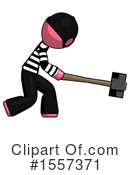 Pink Design Mascot Clipart #1557371 by Leo Blanchette