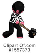 Pink Design Mascot Clipart #1557373 by Leo Blanchette