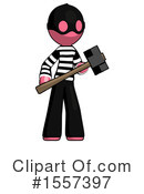 Pink Design Mascot Clipart #1557397 by Leo Blanchette
