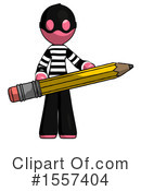 Pink Design Mascot Clipart #1557404 by Leo Blanchette
